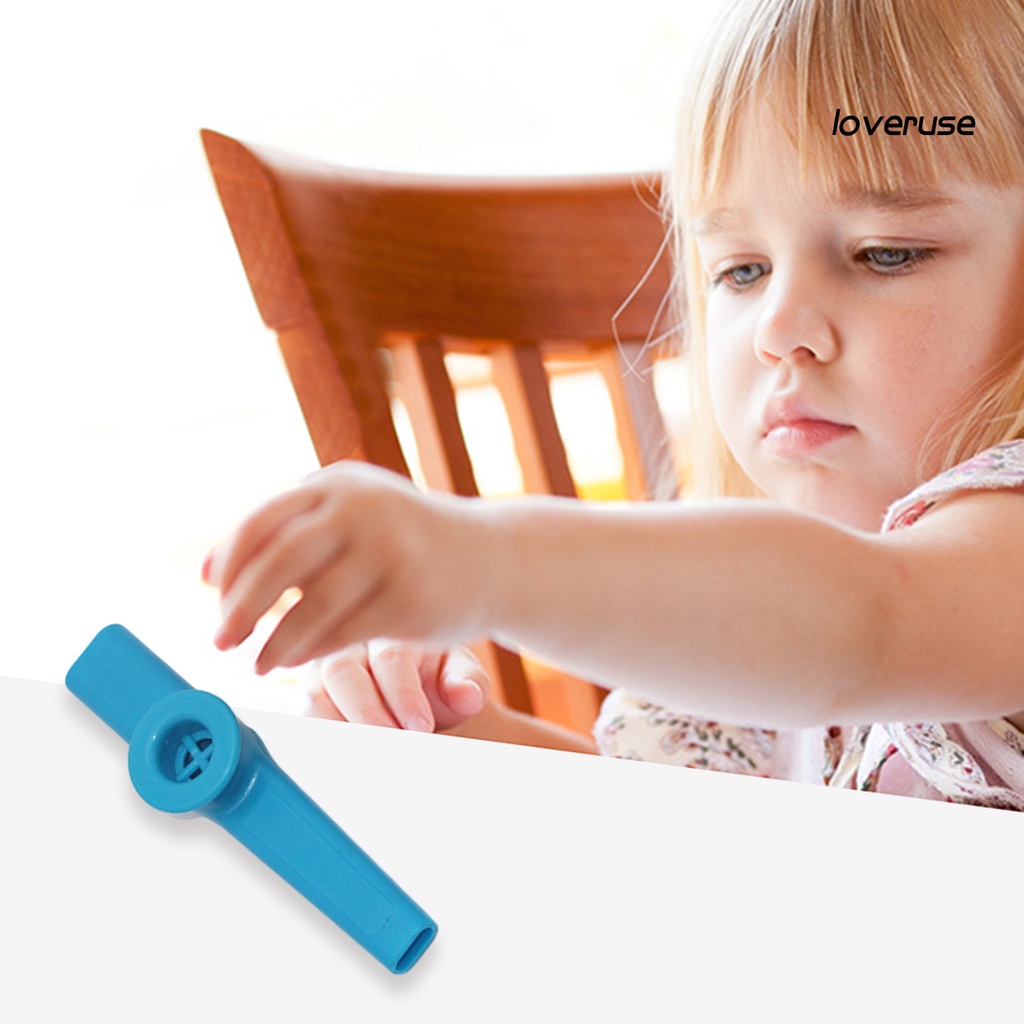 Đồ Chơi Nhạc Cụ Kazoo Nhiều Màu Sắc Tươi Sáng Không Gây Đau Tay Mắt Cho Trẻ Em