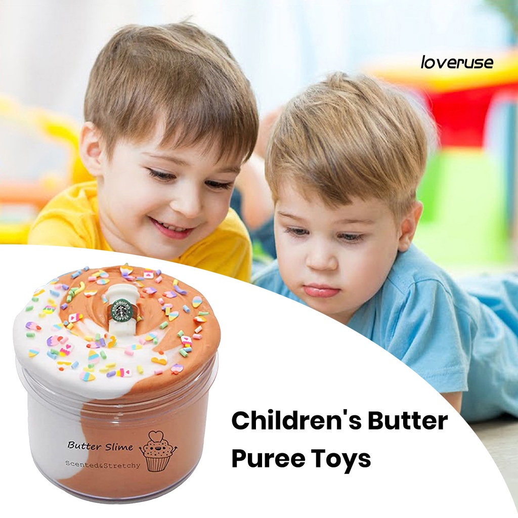 Đồ Chơi Đất Sét Mềm Dẻo Hai Màu Không Dính Giúp Giảm Căng Thẳng Cho Bé