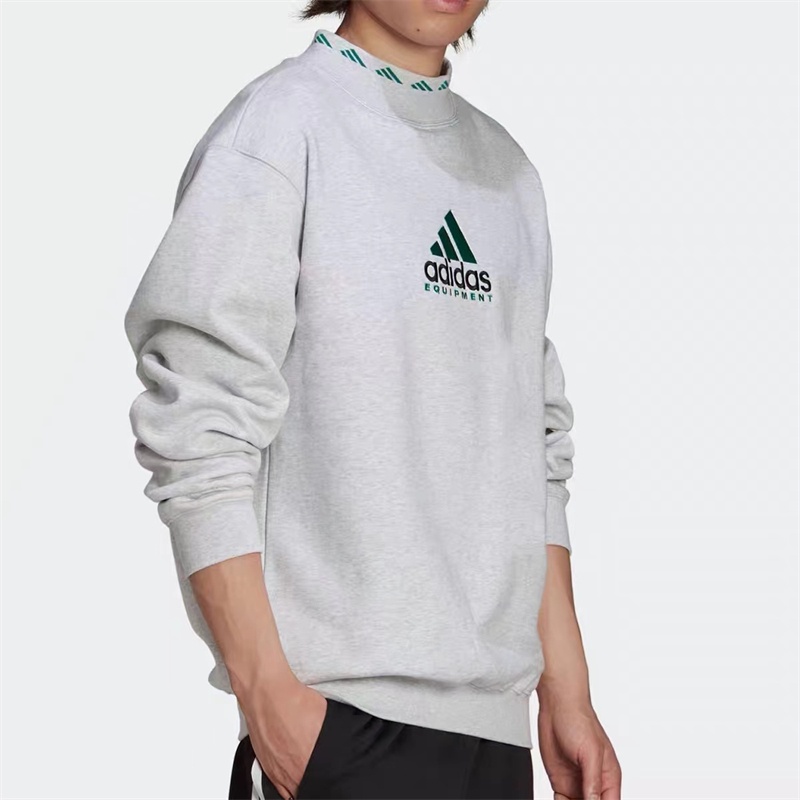 Áo Sweater Cổ Cao Thêu Logo AD100% Thời Trang Cho Nam