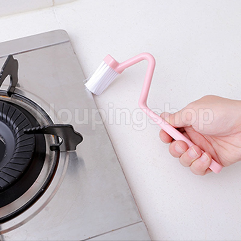 Bàn Chải Vệ Sinh Toilet / Nhà Bếp / Phòng Tắm Hình Chữ S Tiện Dụng
