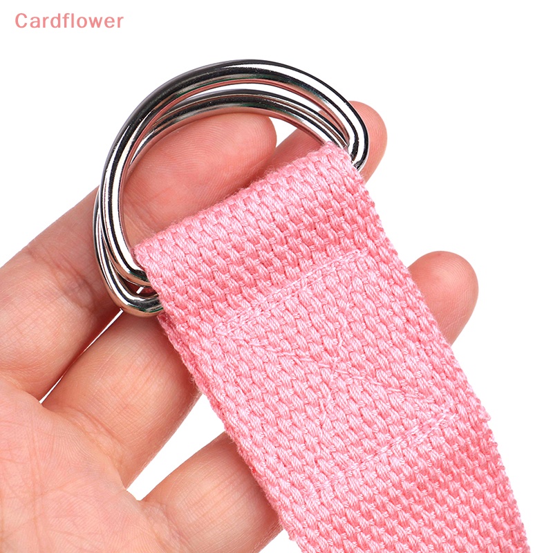 Dây Đai Co Giãn 180Cm Có Vòng Chữ D Có Thể Điều Chỉnh Hỗ Trợ Luyện Tập Yoga / Gym / Thể Hình Mới
