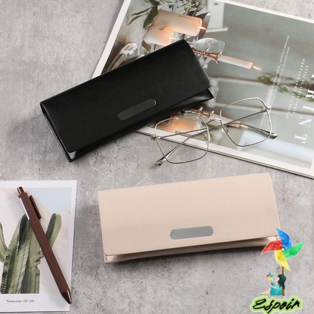 ESPO Hộp Đựng Kính Chất Liệu Da Phong Cách Retro