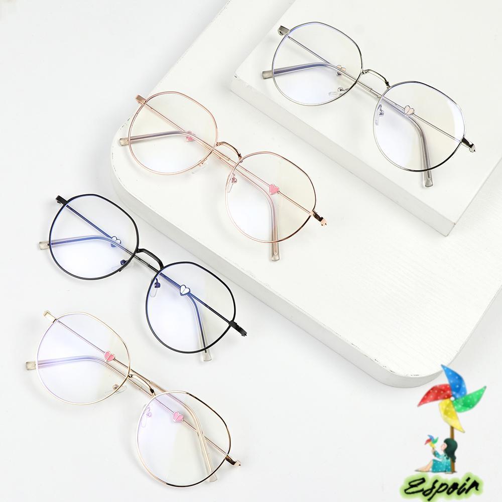 ESPO Kính Mát Gọng Trái Tim Siêu Nhẹ Chống Ánh Sáng Xanh Thời Trang Cho Nam Nữ