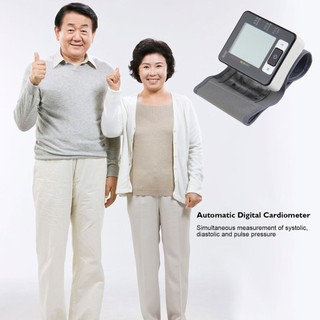 Automatic Digital Wrist Upper Monitor Heart Meter LCD Screen