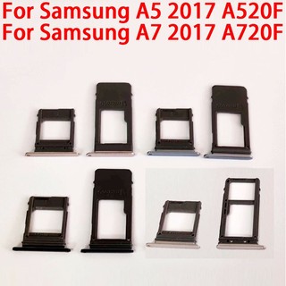 Khay đựng thẻ sim kép thay thế cho samsung a5 2017 a520f a7 2017 a720f