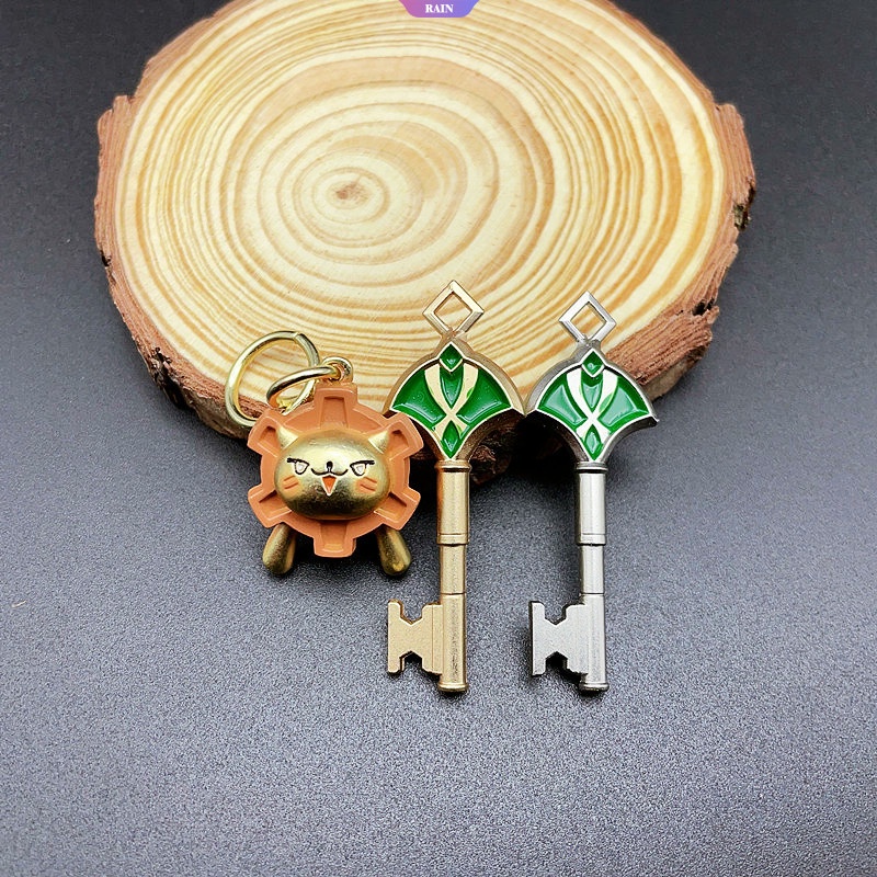 1 Móc Khóa Kim Loại Hình Genshin Va Chạm Alhaitham Dễ Thương Trang Trí Ba Lô Cho Cặp Đôi