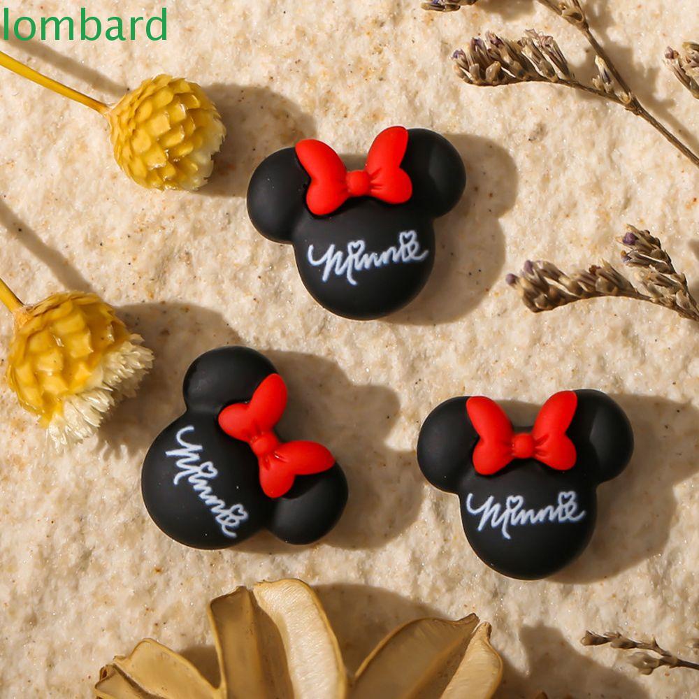 LOMBARD Phụ Kiện Trang Trí Móng Tay 3D Họa Tiết Hoạt Hình Xinh Xắn