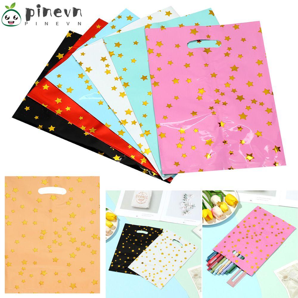PINEVN 10 / 20 / 50 Túi Đựng Kẹo Hình Ngôi Sao Năm Cánh Chất Lượng Cao