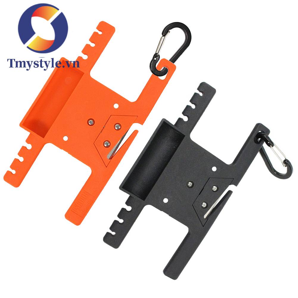 Giá Đỡ Cuộn Dây Dù Kèm Móc Khóa Carabiner Tiện Dụng