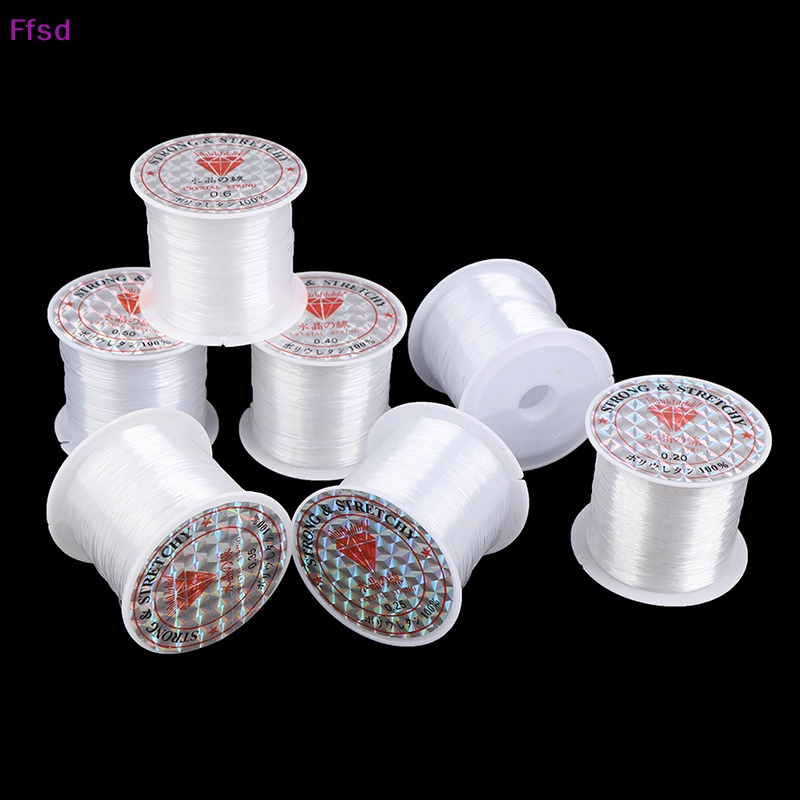 Cuộn Dây Câu Cá Bằng Nilon Trong Suốt Không Đục Lỗ Kích Thước 0.2-0.6mm