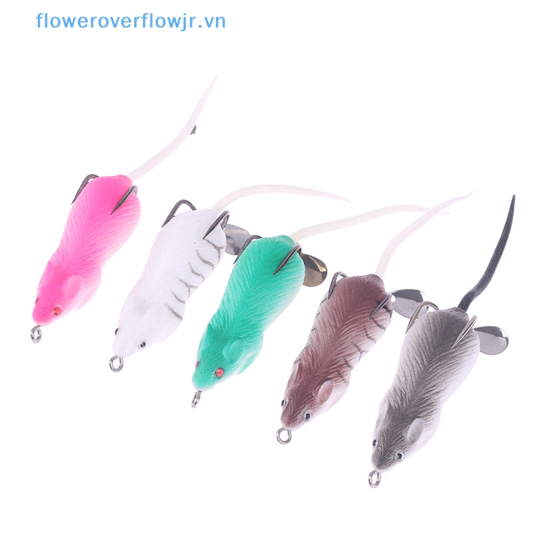 Mồi Giả Nhử Cá Hình Chuột Gắn Kèm Móc Câu 60mm 12.5g