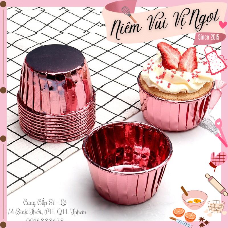 Cup Giấy Nhũ, Ly Giấy Ép Nhũ, Cupcake nhũ