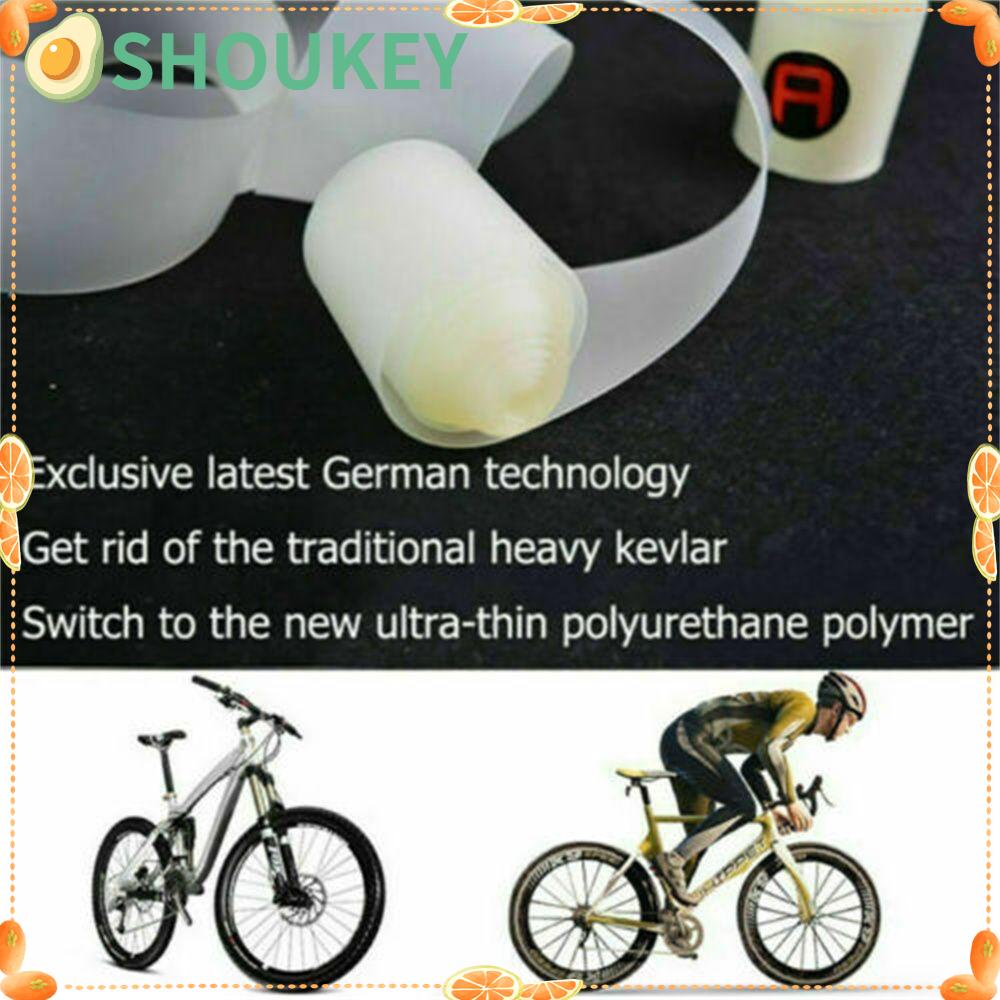 SHOUKEY Bộ 2 Đệm Lót Bảo Vệ Bánh Xe Chống Đâm Thủng