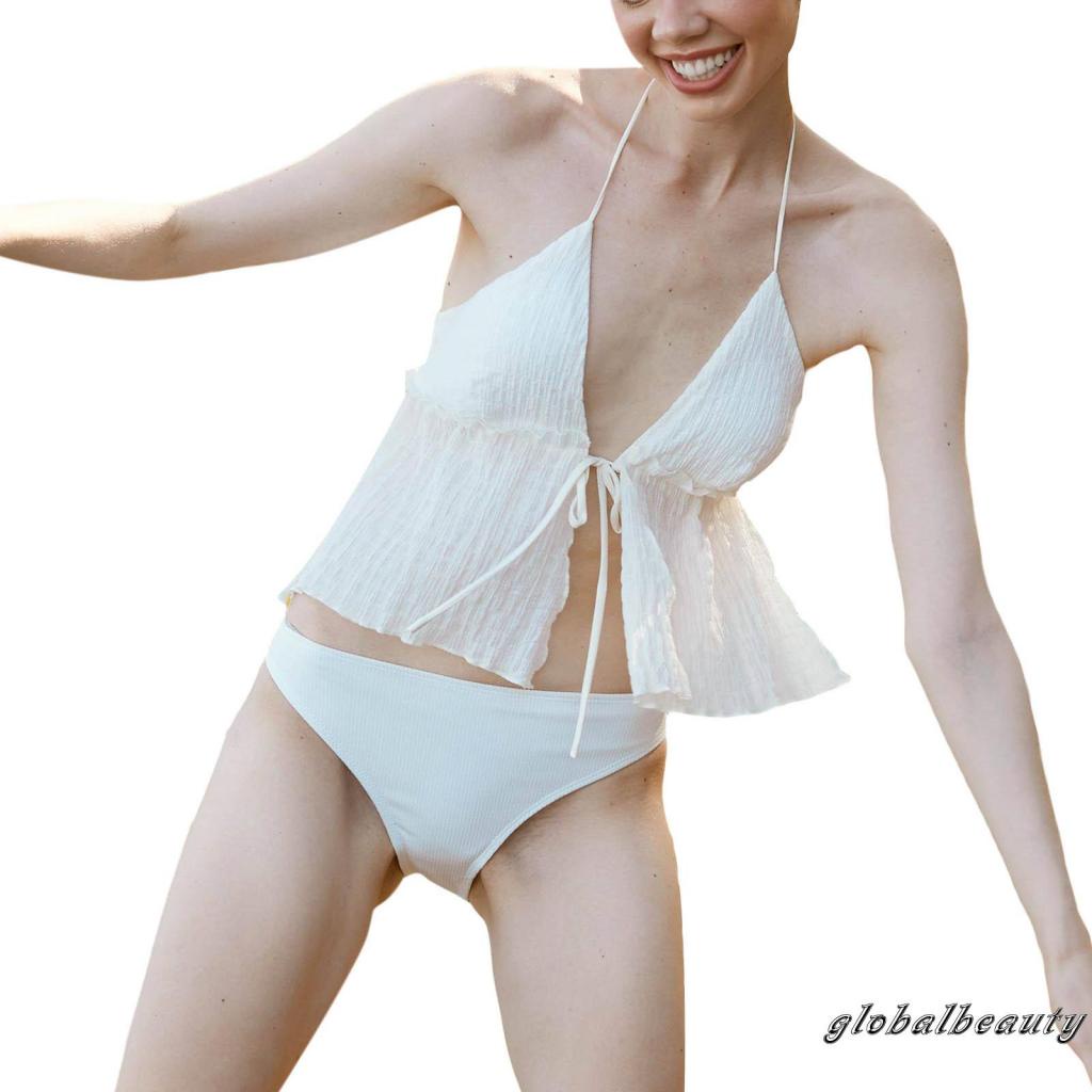 Áo Dây Cổ Chữ V Thời Trang Mùa Hè Quyến Rũ Cho Nữ