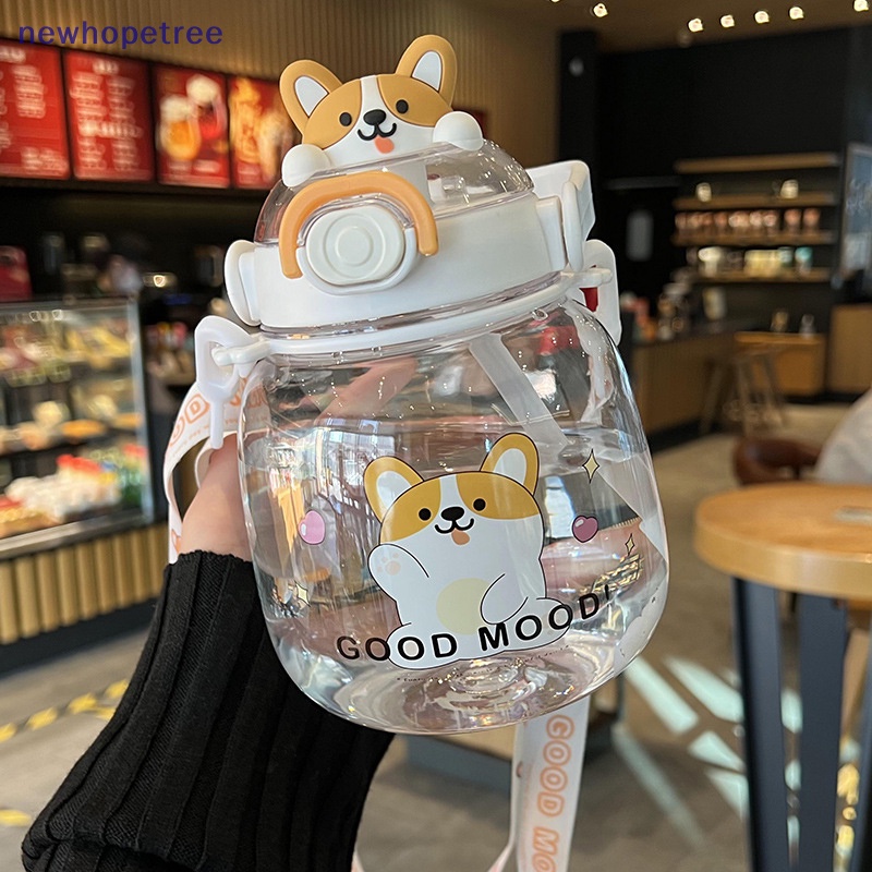 Bình Nước Thể Thao Hình Gấu Dễ Thương 1.3L