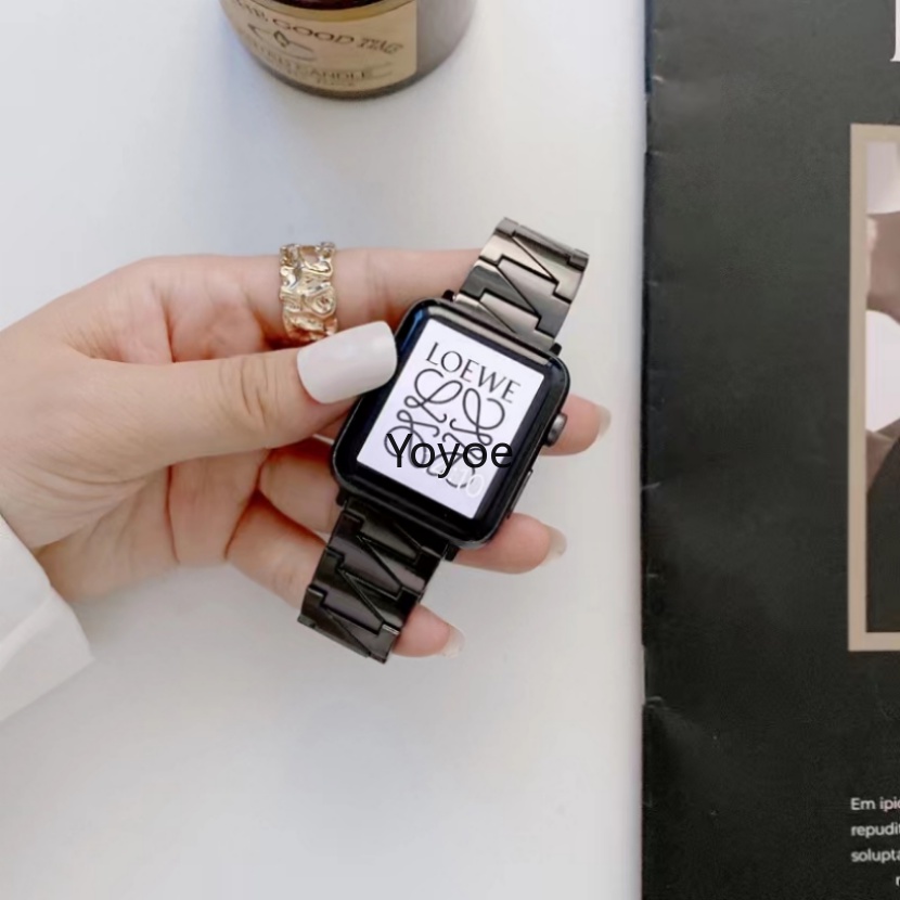 Dây Đeo Inox Sang Trọng Cho Đồng Hồ Thông Minh Apple Watch 8 7 49mm 41mm 45mm 44mm 40mm iWatch 7 8 6 / 5 / 4 / 3 42mm 38mm