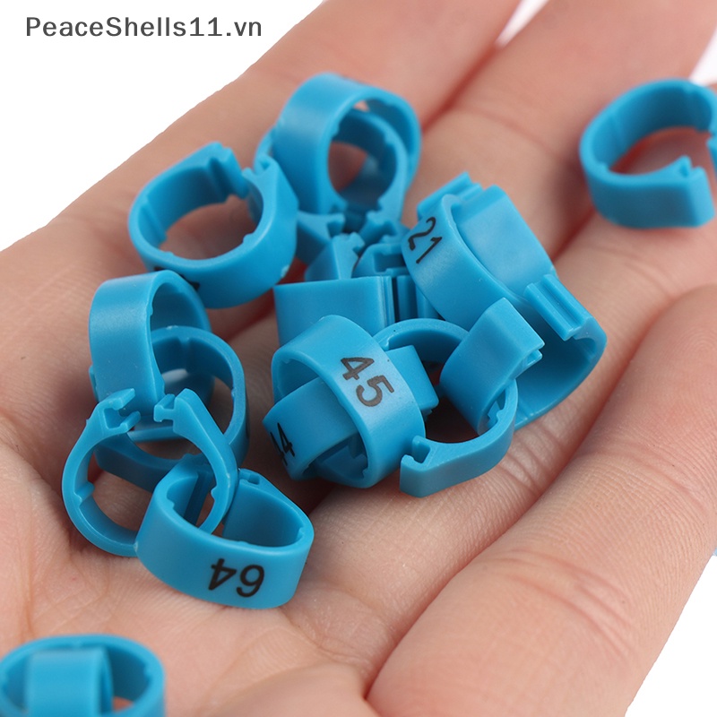 Set 100 Vòng Đánh Dấu Chân Gà Chim Bồ Câu