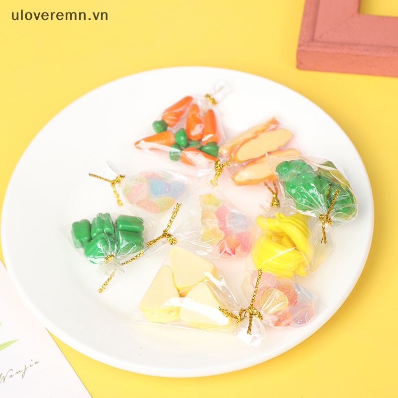 Uloveremn Mô Hình Bánh Mì / Rau Củ Quả 1: 12 Trang Trí Nhà Búp Bê