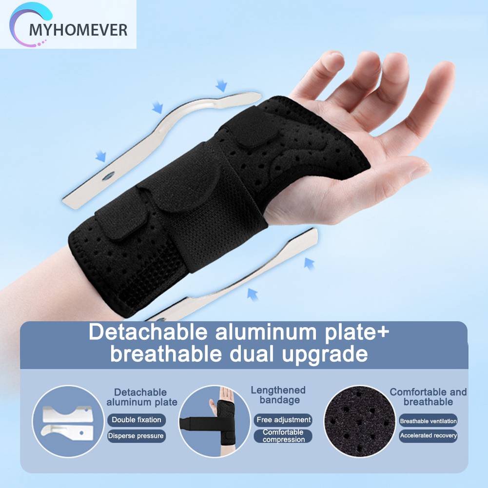 1 Đai Quấn Bảo Vệ Cổ Tay Bằng Nilon Và Nhôm Điều Chỉnh Được Tiện Dụng