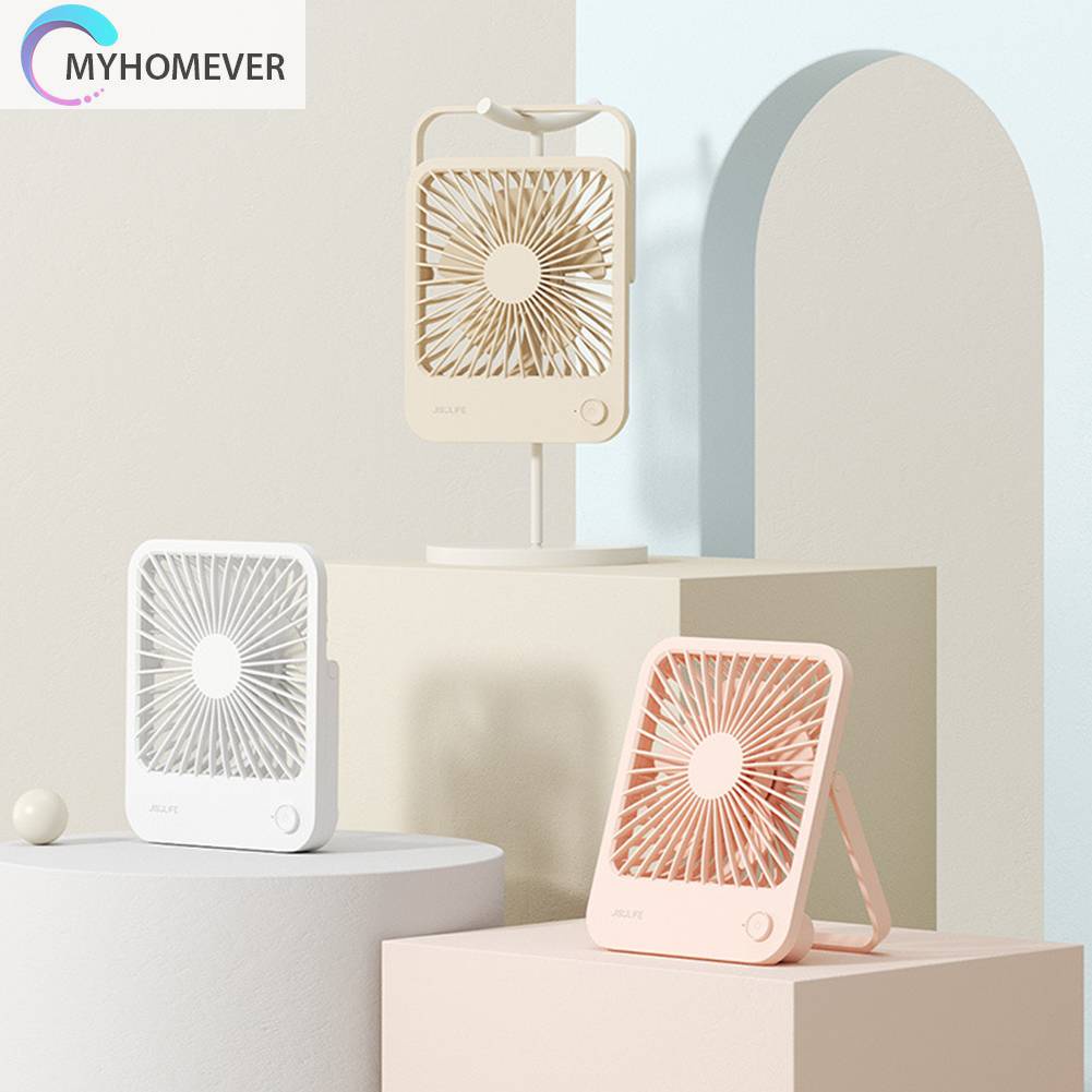 Quạt Làm Mát Để Bàn 4 Tốc Độ Yên Tĩnh 2000mAh / 4500mAh Có Thể Gập Lại
