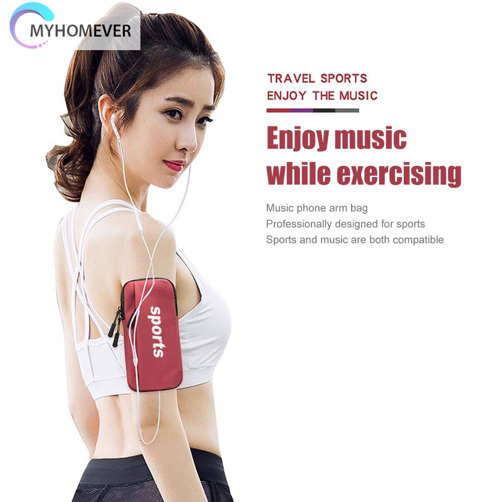 Túi Đựng Điện Thoại Đeo Cánh Tay Chống Thấm Nước Tiện Dụng Khi Tập Thể Thao