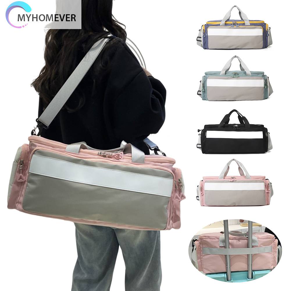 Túi Đựng Đồ Tập Gym / Yoga Bằng Nylon Sức Chứa Lớn Đa Năng Cho Nam Nữ