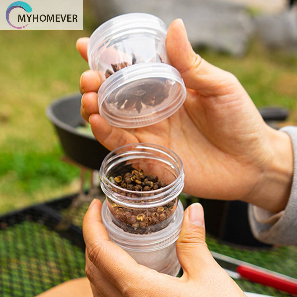 Set 5 Hộp Đựng Gia Vị 40ml Tiện Lợi Cho Các Hoạt Động Ngoài Trời