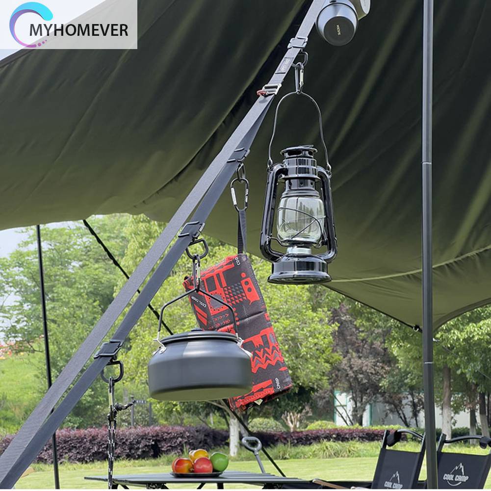 Set 10 / 10 Móc Treo Quần Áo Dùng Đi Cắm Trại Tiện Dụng