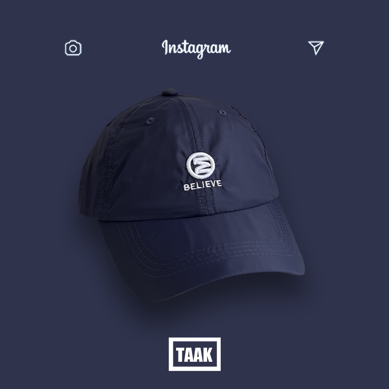 Mũ Lưỡi Trai Chống Nắng Siêu Nhẹ In Chữ Phong Cách Hàn Quốc Thời Trang Mùa Hè Cho Nam Và Nữ