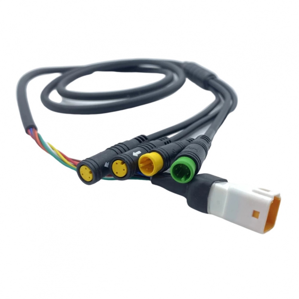 Dây Cáp Động Cơ 1T4 Cho Bafang M400 G330 G510 M620 Can / Uart Kèm 130x