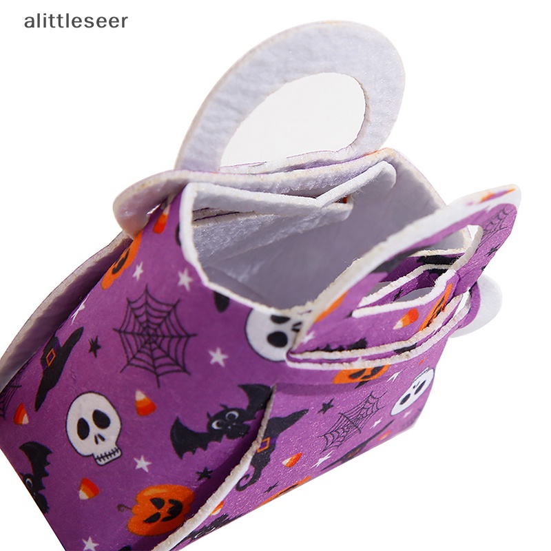 1 Túi Đựng Kẹo Hình Ma / Dơi / Bí Ngô Trang Trí Halloween Sáng Tạo Cho Bé
