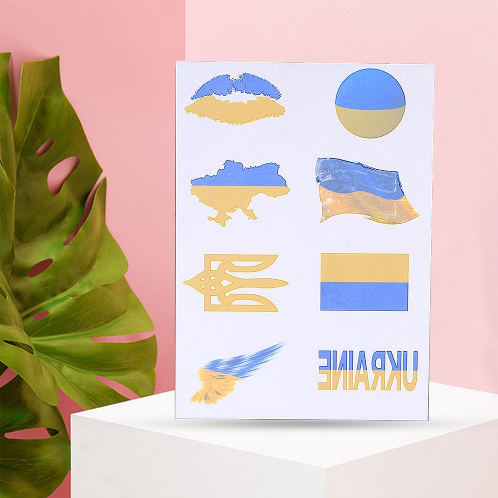 Hình Xăm Dán Tạm Thời Hình Lá Cờ Nước Anh Chống Thấm Nước Dành Cho Nữ