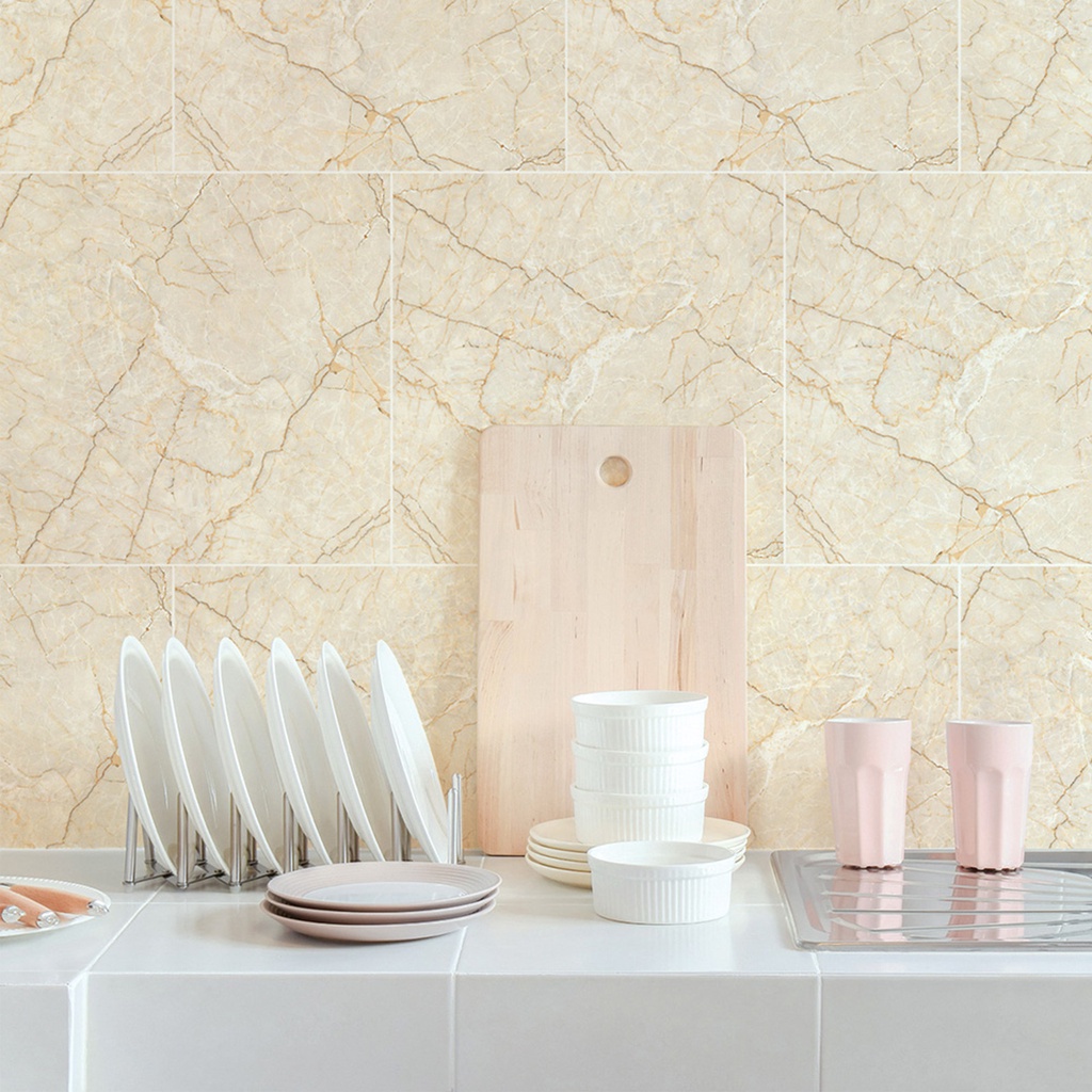 Bộ 2 Miếng Dán Sàn Nhà Bằng PVC Chống Trượt Chống Thấm Nước