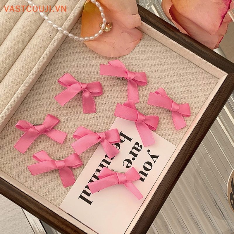 Set 5 Kẹp Tóc Nơ Nhỏ Xinh Xắn Thời Trang Mùa Hè Cho Bé Gái