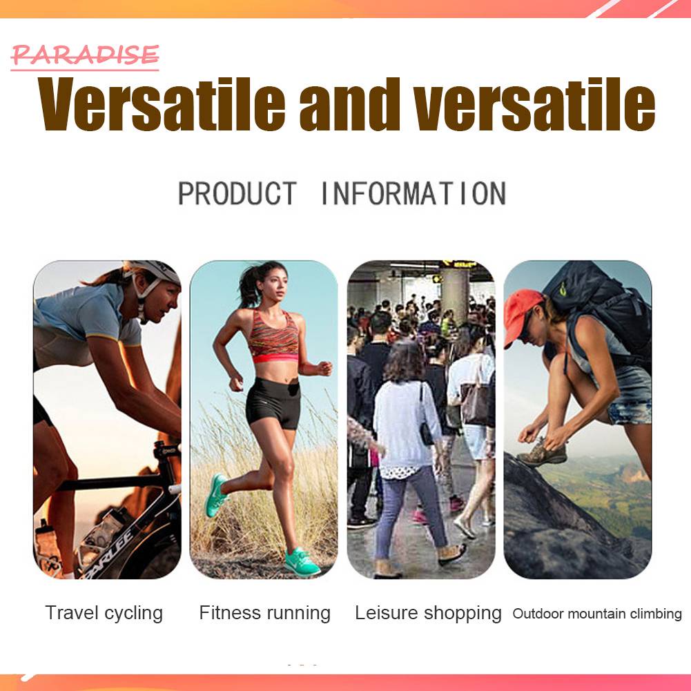 Túi Đeo Hông Thể Thao Đựng Điện Thoại Bằng Vải Bạt Có Khóa Kéo Cho Nam