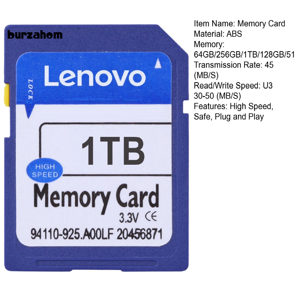 Thẻ Nhớ Siêu Mỏng Cho Xe Hơi 64GB / 256GB / 1TB / 128GB / 512GB