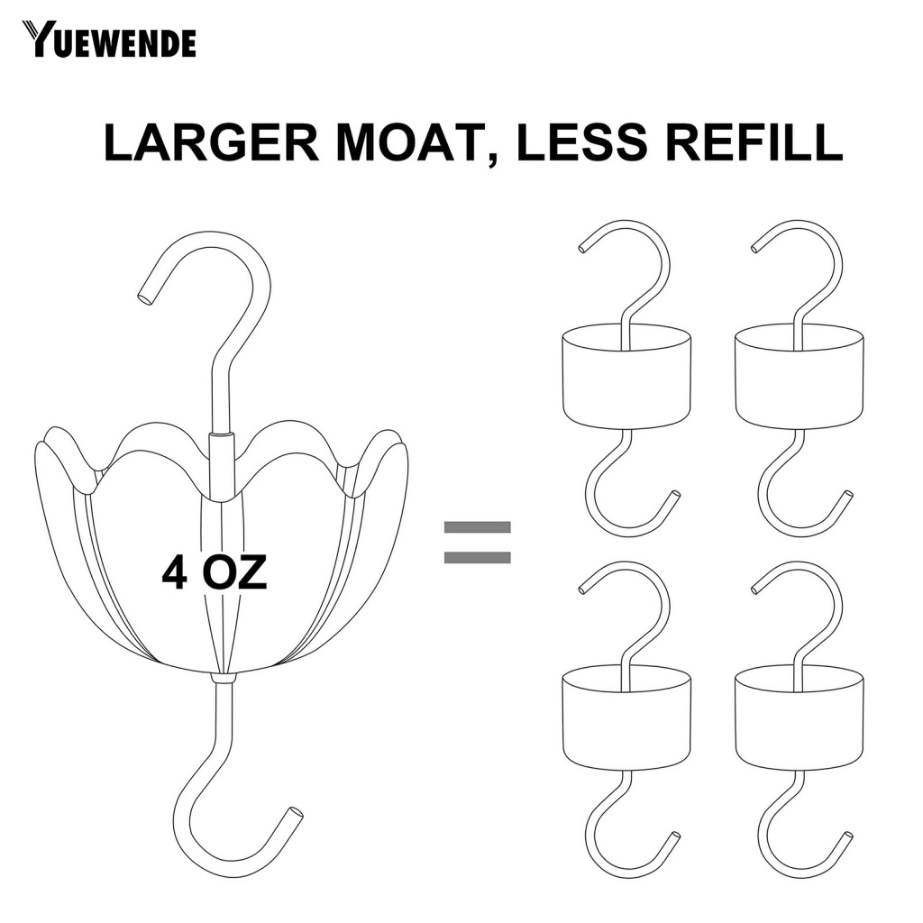 1 / 2 Dụng Cụ Đựng Thức Ăn Cho Chim Cảnh Có Móc Treo Tiện Dụng