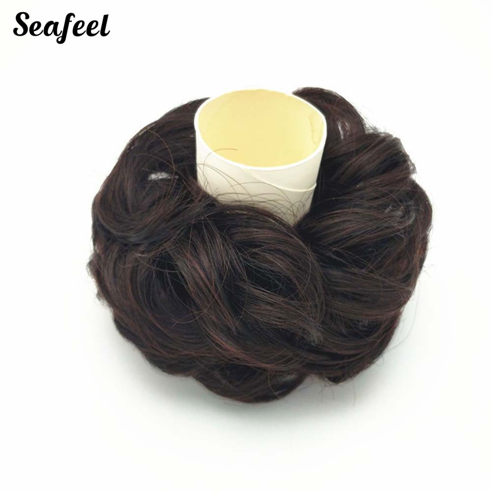 Dây Buộc Tóc Đính Bóng Lông Dễ Thương Cho Nữ