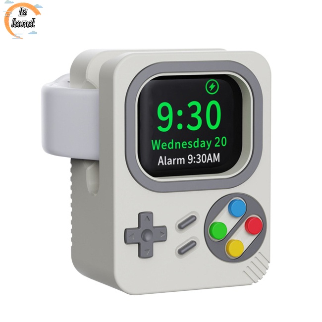 Giá Đỡ Sạc Đồng Hồ Thông Minh Bằng Silicon Cho IWatch Ultra Series 8 SE2 7 6 SE 5 4 3 2 1