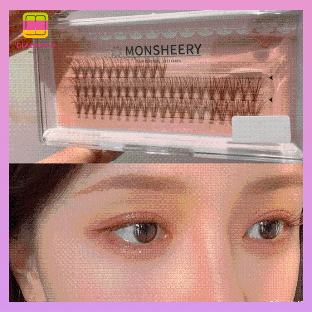 DIACHAVN Lông Mi Giả Màu Sắc Thời Trang Dùng Trang Điểm