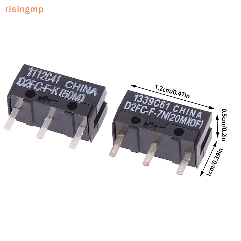Set 2 Công Tắc Micro D2FC-F-7N 10M 20M D2FC-F-K (50M) - RZ D2F D2F-01F