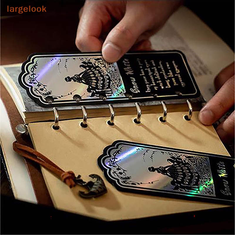 1 Bộ Bookmark Trang Trí In Hình Alice In Wonderland