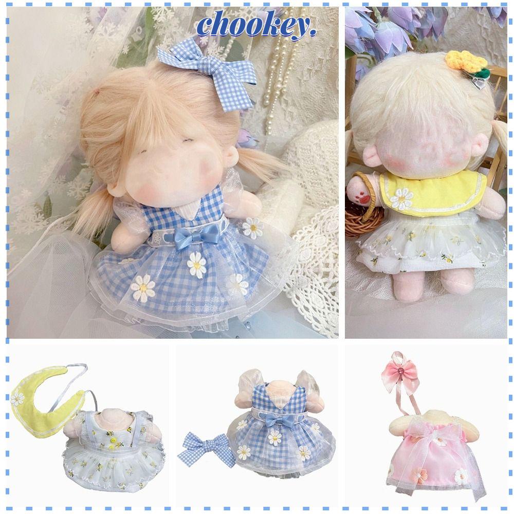 CHOOKEY Đầm Đồ Chơi Búp Bê Dài 20CM