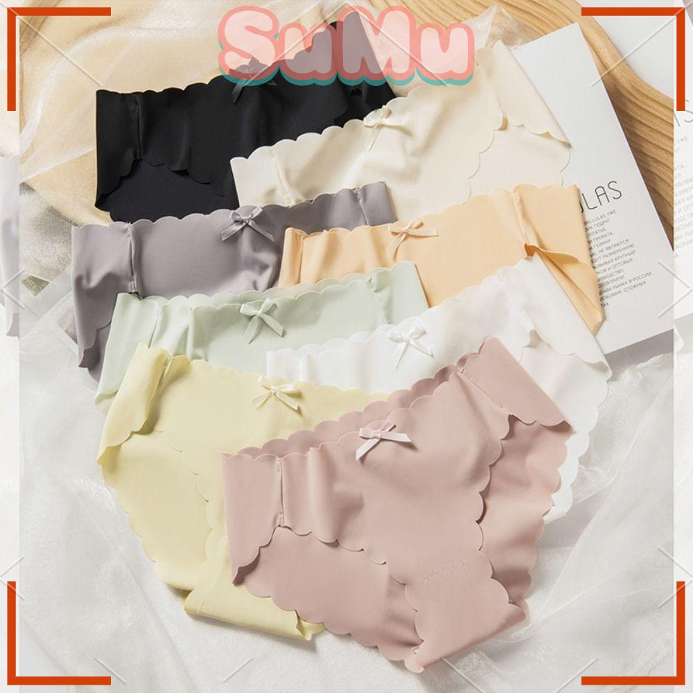 SUMU Quần Lót Lụa Thoáng Khí Hợp Thời Trang Cho Nữ