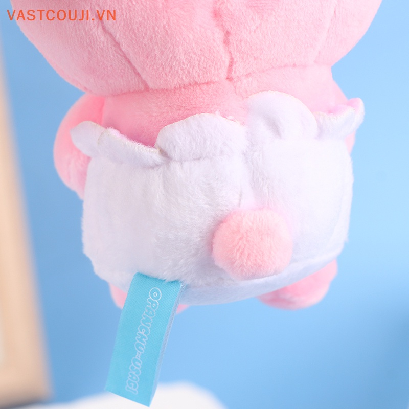 1 Móc Khóa Thỏ Nhồi Bông Dễ Thương Phong Cách Nhật Bản