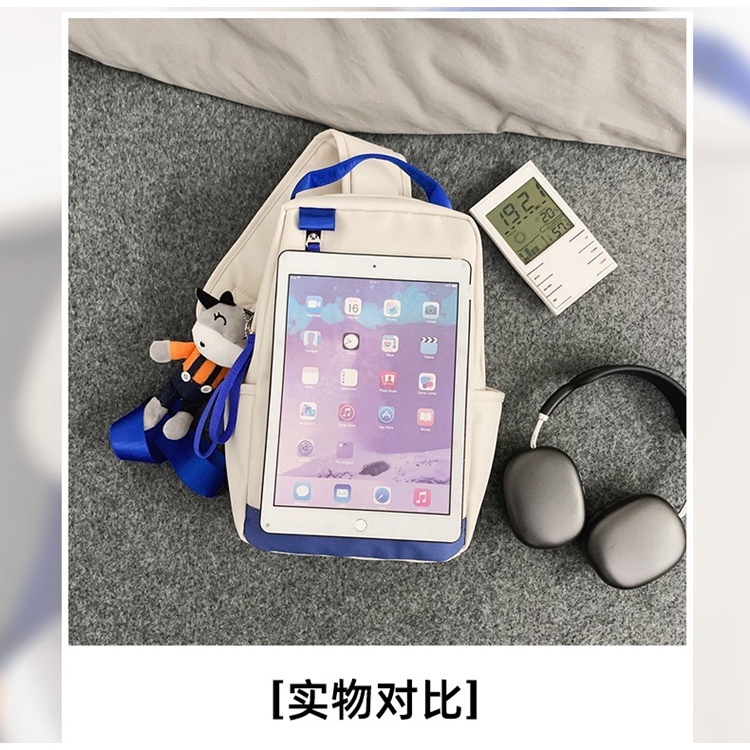 Túi Thể Thao Đeo Chéo Ngực Cỡ Lớn Phong Cách Đường Phố Nhật Bản