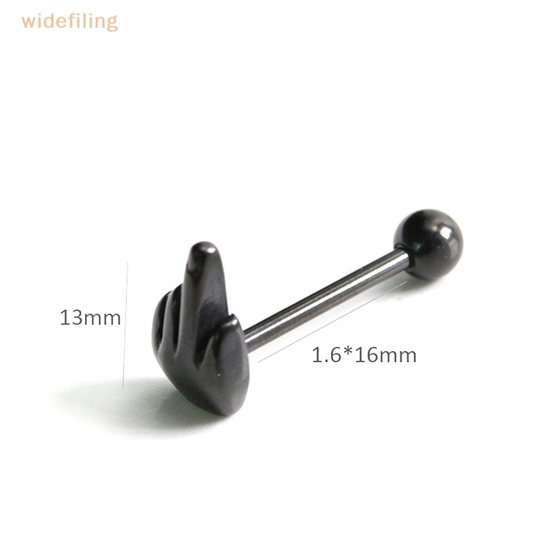 Khuyên Lưỡi Bằng Thép Không Gỉ Cá Tính Thời Trang