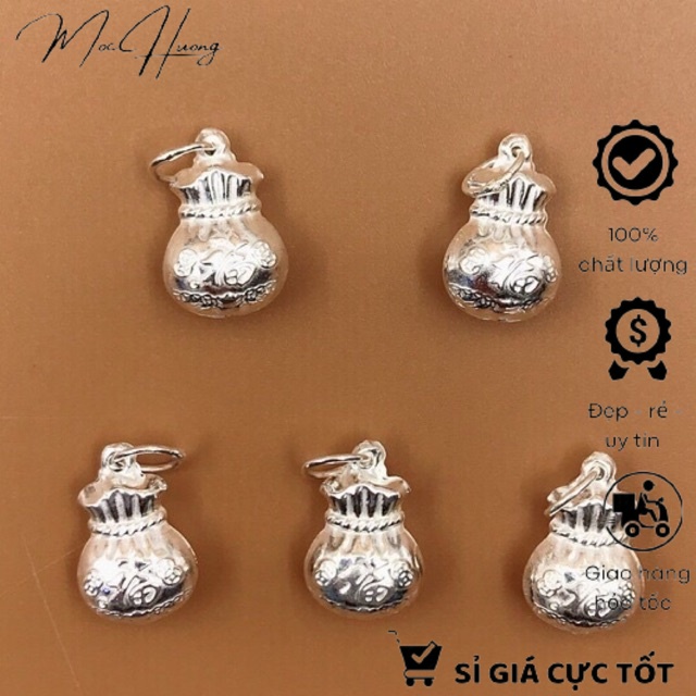 Charm bạc túi tiền - MH031