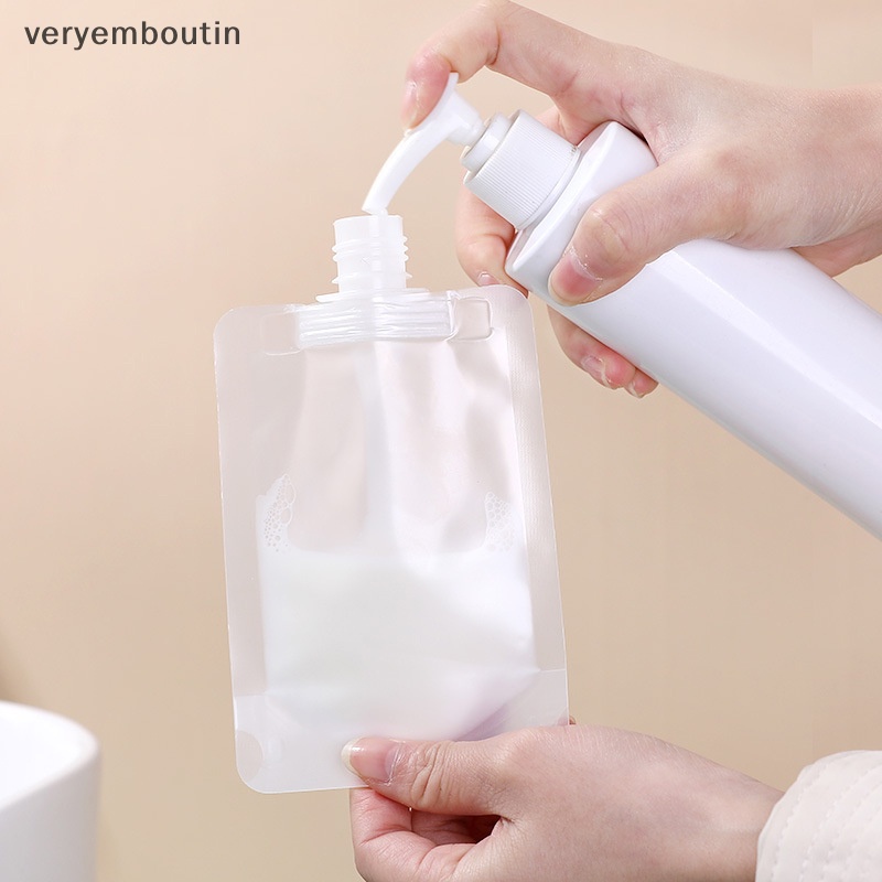 Túi Đựng Dầu Gội 30 / 50 / 100ml Chống Rò Rỉ Có Thể Tái Sử Dụng