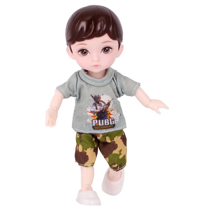 Búp Bê BJD 16cm Có Khớp Cử Động Dễ Thương